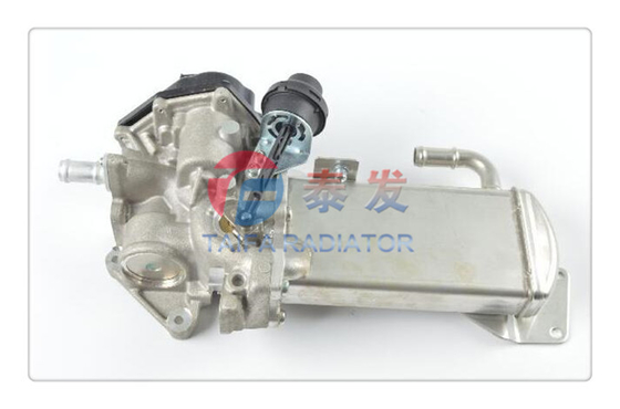 Original Size VW Egr Cooler , Aftermarket Egr Cooler With Valve 03L131512CD